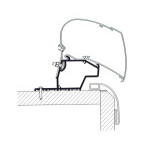 Adaptér pro markýzu Omnistor Mobilvetta 2024 (sada: 2x 50cm (centimetry) + 2x 27 cm (centimetry))