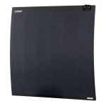 Flexibilní solární panel 135W, 855x800x3 mm, čtvercový, černý, 6m kabel