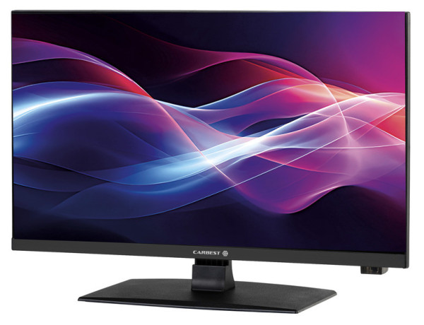 Smart LED TV 24', 12V televize, 2Gen, bezrámová, černá, stříbrná