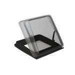 Střešní kapota Vision Star M, kouřové sklo 40x40, černý vnitřní rám, bez osvětlení