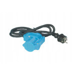 Adaptér kabelový pro karavany E,SCHUKO/CEE,SCHUKO zástrčkaE/SCHUKO/zásuvka CEEaSCHUKO 16A 230V 1,5m 3x2,5mm2 314992802 IP44