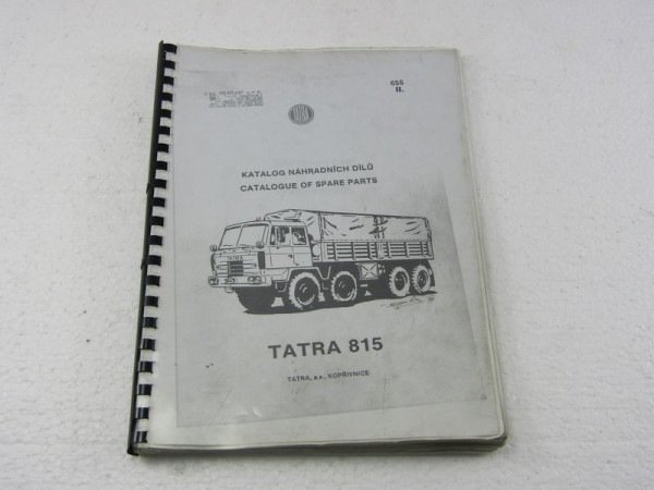 Katalog 655 T815 VOJ. TATRA
