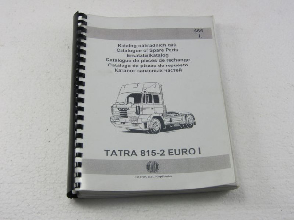 Katalog 666 T815-2 EURO I TATRA pouze obrazová část