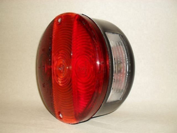 LAMP ROUND REAR s okýnken na SPZ LEFT