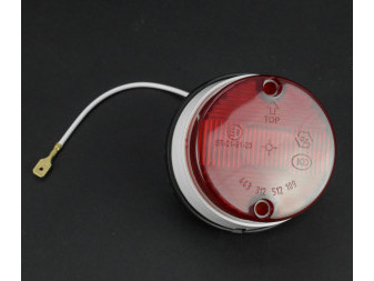 LAMP POSITIONAL ROUND RED