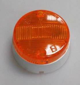 COVER LAMP POSITIONAL ROUND ORANGE