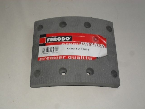 BRAKE LINING FERODO T815 18 DRILLED 160*18*203,