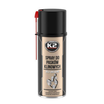 Sprej na klínové řemeny K2 BELT DRESSING 400ml