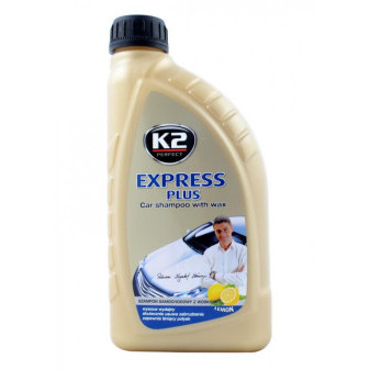 Autošampon s voskem K2 EXPRESS PLUS 1L