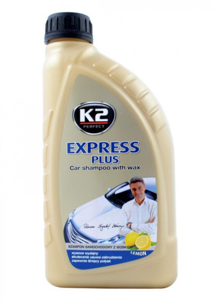 Autošampon s voskem K2 EXPRESS PLUS 1L