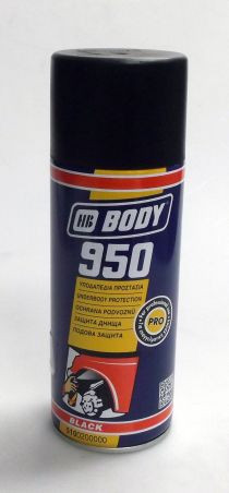 Sprej BODY 950 černý 400ml