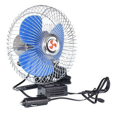 Ventilátor 24V kovový 6.5" s klipsem