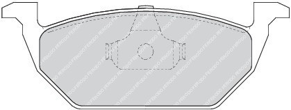 BRAKE LINING FDB1094 Octavie FRONT