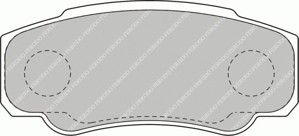 BRAKE LINING FVR1480 Citroen Jumper 2,8HDI