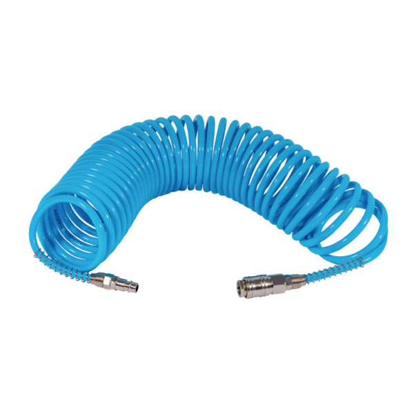 HOSE na kompresor,20 m, modrá spirála