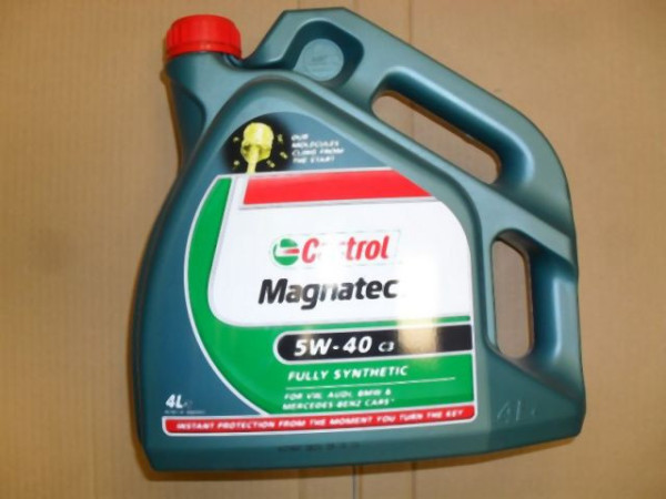 OIL 5W40 CASTROL MAGNATEC 4L ENGINE