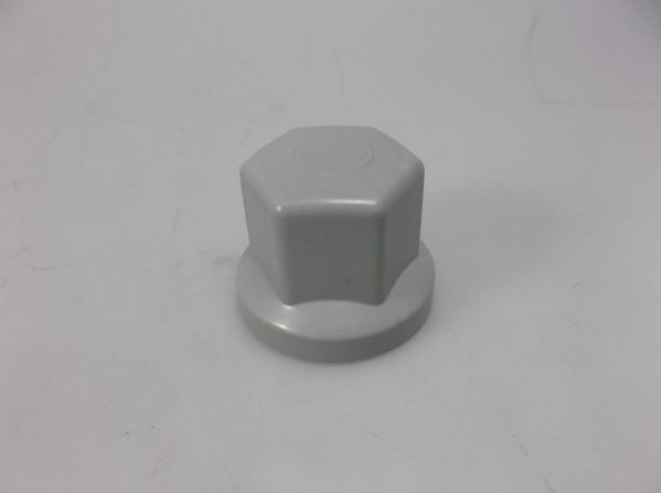 COVER NUT WHEEL 32 GRAY SHORT