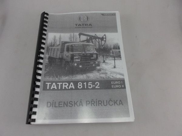 Příručka dílenská 675/C T815-2 EURO IaII 1.vyd. TATRA
