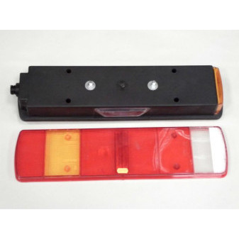 LAMP REAR 7-PARTS WITH AMP SOCKET LEFT