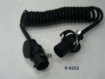 Kabel elektrický ABS-5 pólů se zástrčkami 4m