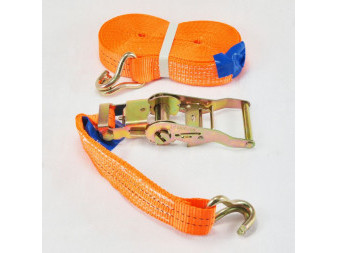 LASHING BELT 2t/10m WITH HOOK AND RATCHET