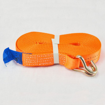 LASHING BELT 2t/10m WITH HOOK, WITHOUT RATCHET