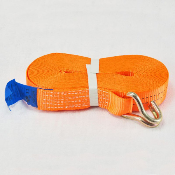 LASHING BELT 2t/12m WITH HOOK, WITHOUT RATCHET