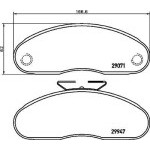 BRAKE LINING RVI Messenger