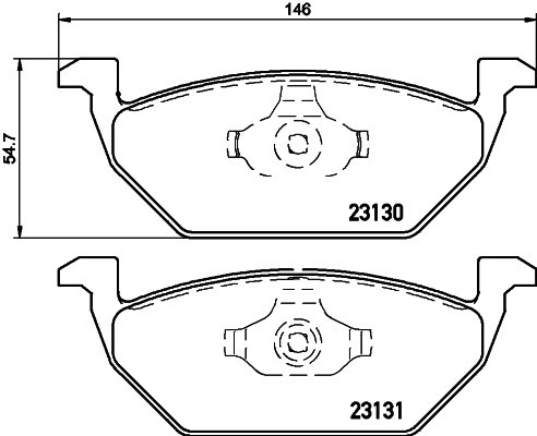 BRAKE PADS Škoda