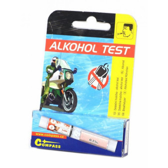 Alkoholtester - detekční trubička