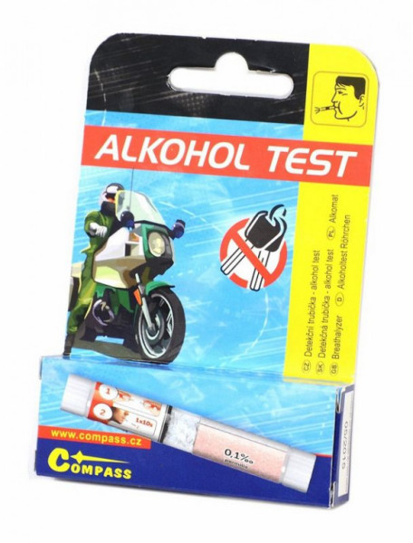 Alkoholtester - detekční trubička