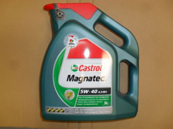 OIL 5W40 CASTROL MAGNATEC 5L ENGINE