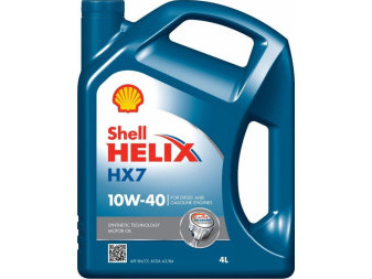 Olej motorový 10W40 SHELL HELIX HX7 4L