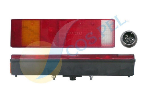 LAMP REAR 7 komorové RIGHT DAF 85CF.95XF