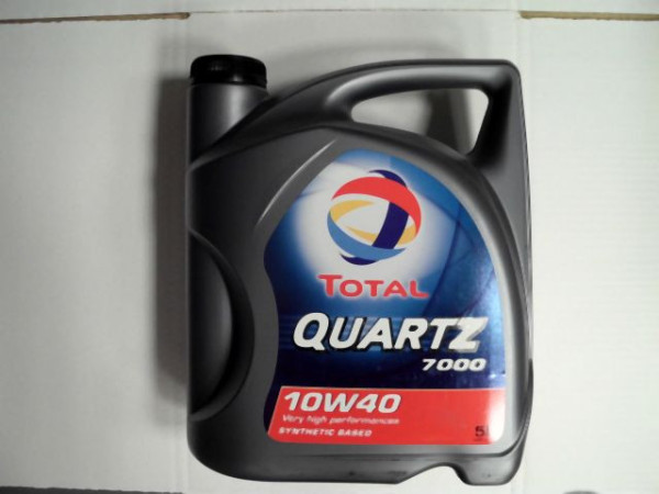 Olej motorový 10W40 TOTAL QUARTZ 7000 5L