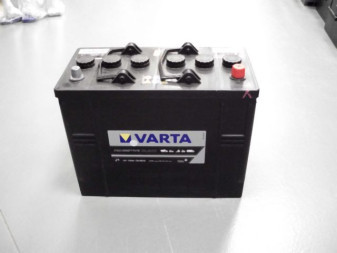 BATTERY Varta Pro Motive BLACK 12V/125 Ah