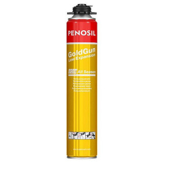 Pěna PU montážní nízkoexpanzní na pistol 750ml