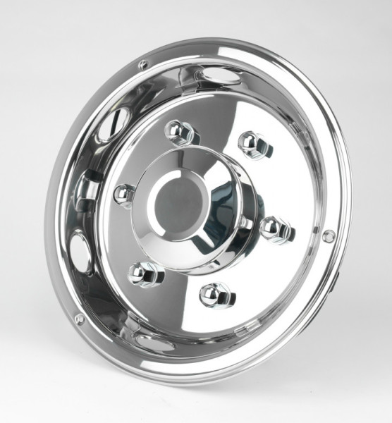 COVER WHEEL REAR 17,5 ,STAINLESS STEEL