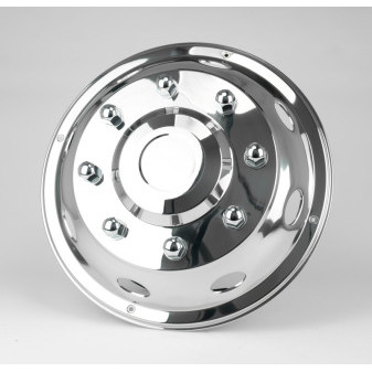 COVER WHEEL FRONT 19,5 ,STAINLESS STEEL