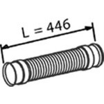 Trubka výfuková Renault, 450x130x130 mm, Euro 2