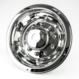 COVER WHEEL REAR 22,5, STAINLESS STEEL