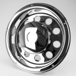 COVER WHEEL REAR, STAINLESS STEEL