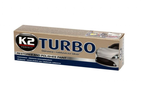 Pasta leštící s voskem K2 TURBO 120g