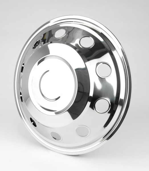 COVER WHEEL FRONT, STAINLESS STEEL