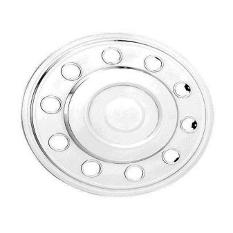 COVER WHEEL REAR, STAINLESS STEEL