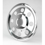 COVER WHEEL REAR, STAINLESS STEEL