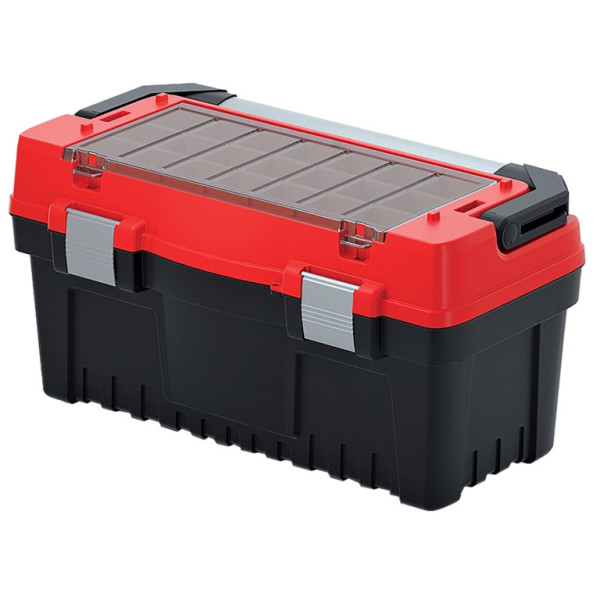 Kufr na nářadí plastový s organizérem 476x260x256mm