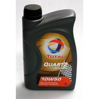 Olej motorový 10W50 TOTAL QUARTZ RACING 1L