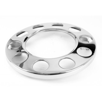 COVER WHEEL 10 HOLES, STAINLESS STEEL