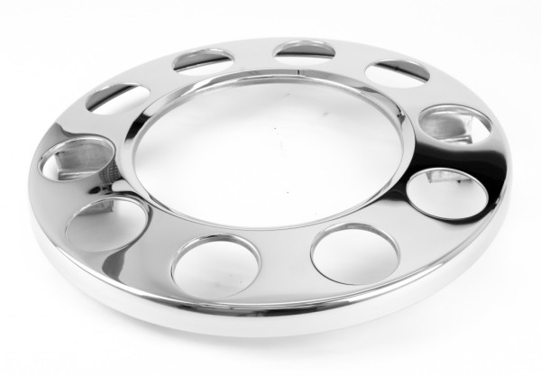 COVER WHEEL 10 HOLES, STAINLESS STEEL